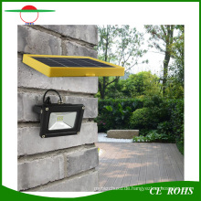 An der Wand befestigtes 12 LED SMD3528 IP65 Solarrasen-Lampen-Garten-Flut-Licht 6V 3W Solarpanel LED-Flutlicht mit 2200mAh Batterie